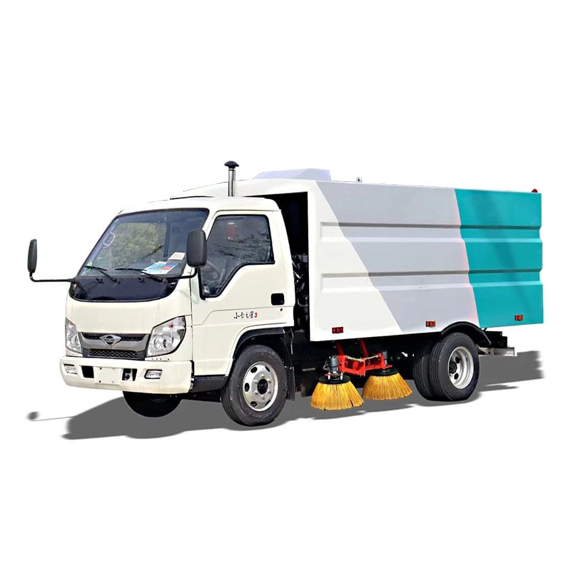 Foton 4x2 RHD road sweeper truck Thumbnail 
