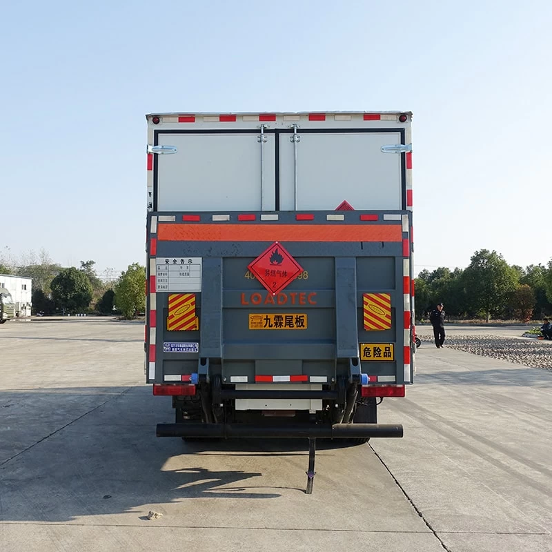FAW firecracker transport truck explosive transport vehicle Back Image
