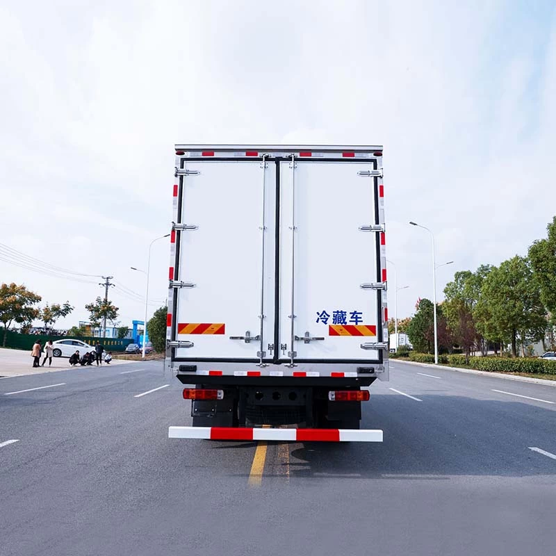 Faw cheap price 4x2 10 ton refrigerated truck Back Image