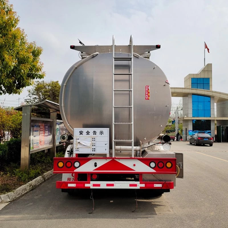 Heavy Duty 3 Axles 43000L Oil Fuel Tanker Trailer For Sale
Back Image