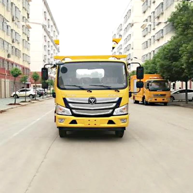 FOTON 4x2 4 ton Wrecker Tow Truck With high quality Front View