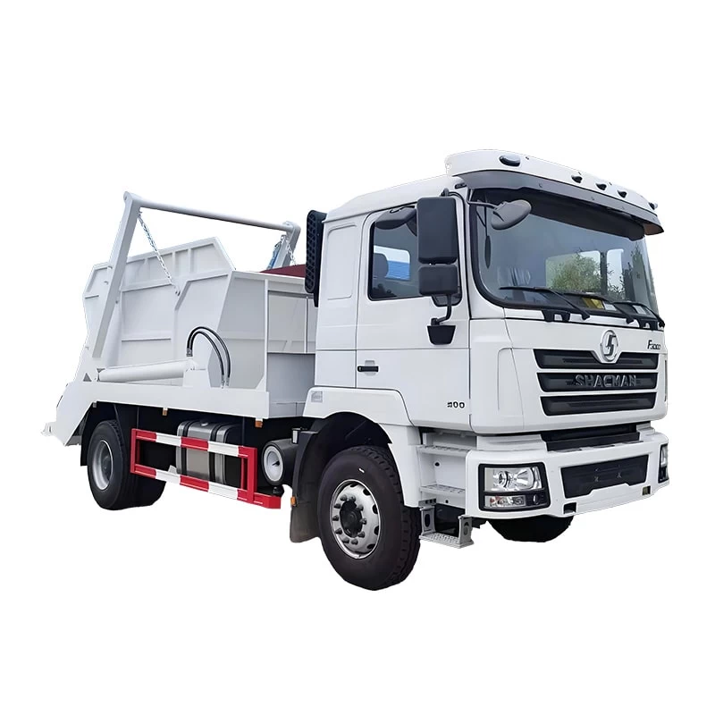 Shacman 4x2 10 Ton 15 Ton  Swing Arm Garbage Truck Thumbnail