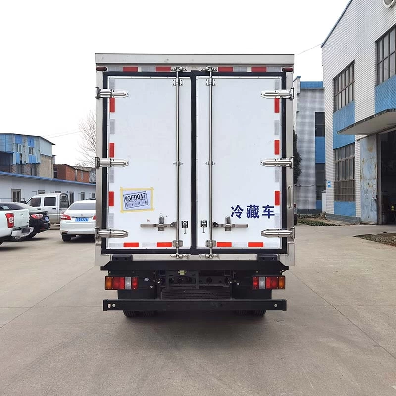 JMC 4x2 refrigerated box 16m3  small refrigerated trucks Back Image
