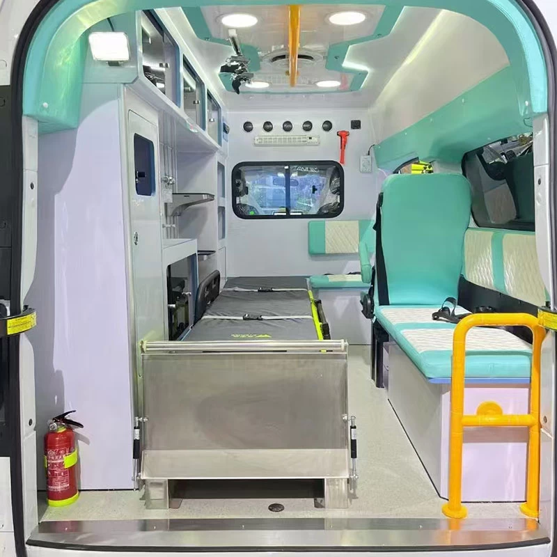 Export Iveco Electric Monitoring Ambulance for Sale Interior