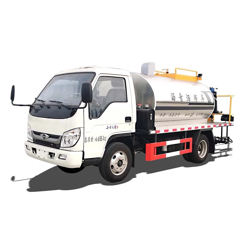 Faw 4x2 bitumen gravel synchronous spreader truck Thumbnail
 