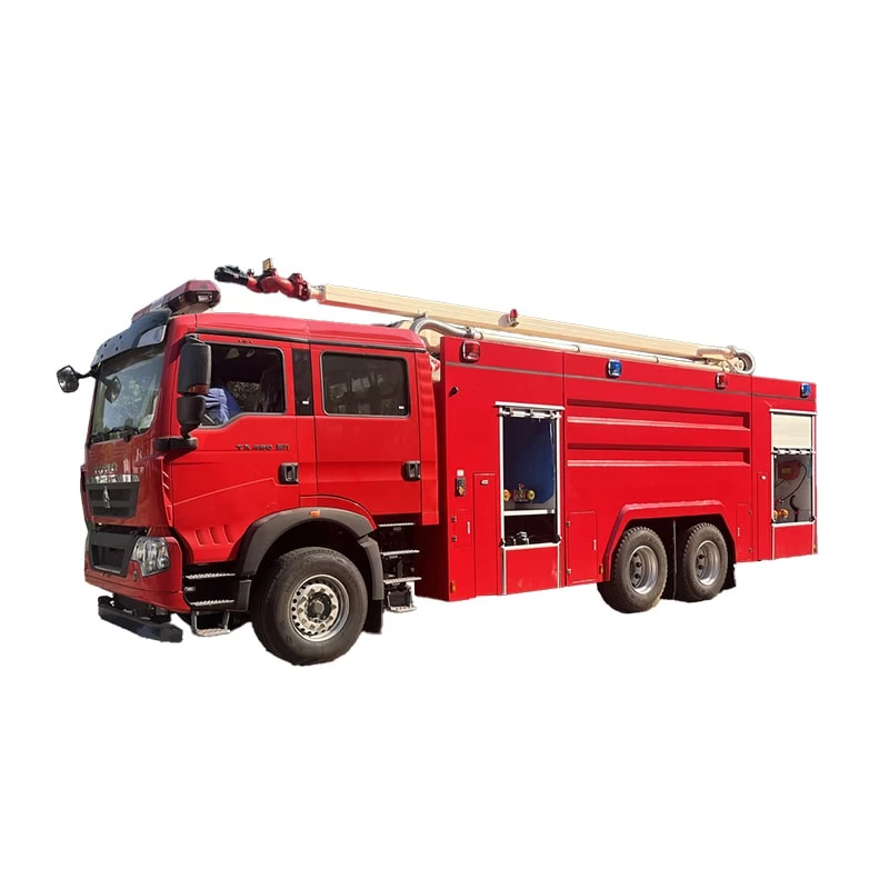 New or Used Howo 16000L 6 x 4 Fire Rescue Fighting Truck Thumbnail
 