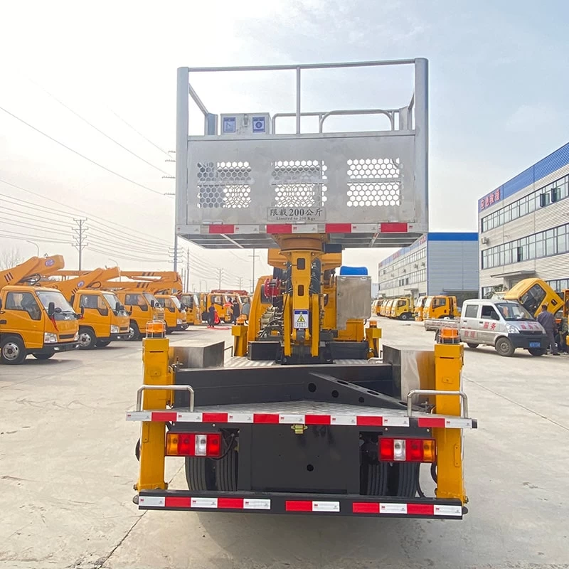 JMC 4*2 high altitude operation truck for sale Back Image
