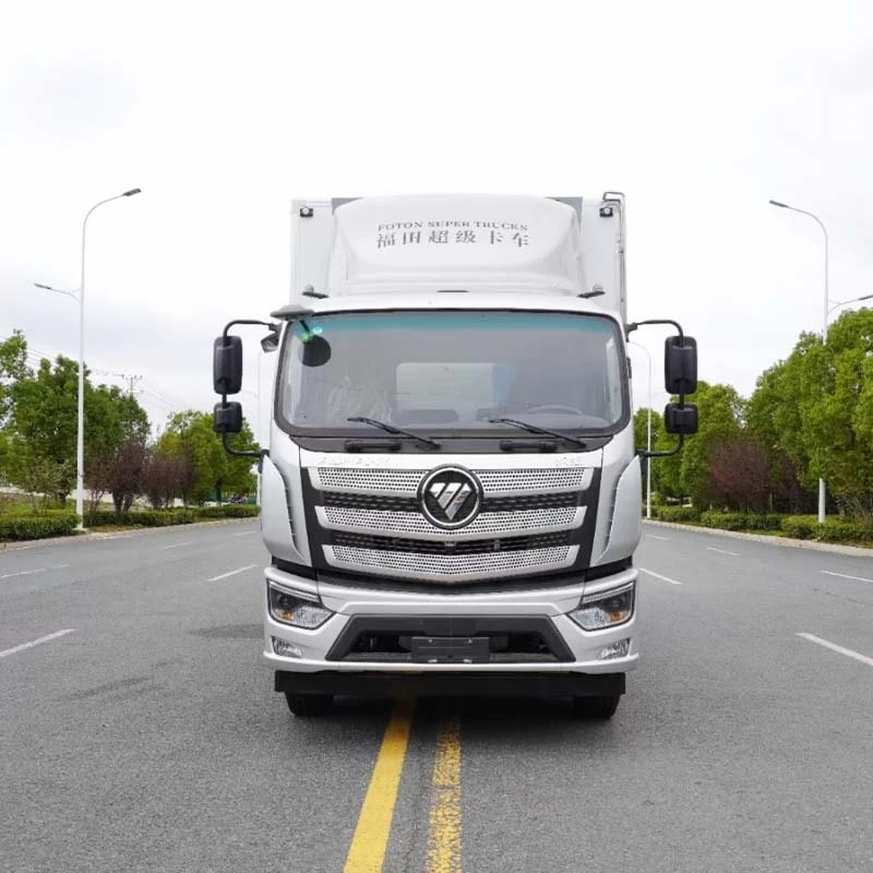 Foton 4x2 Refrigerator Cooling Van Refrigerated Truck Front View