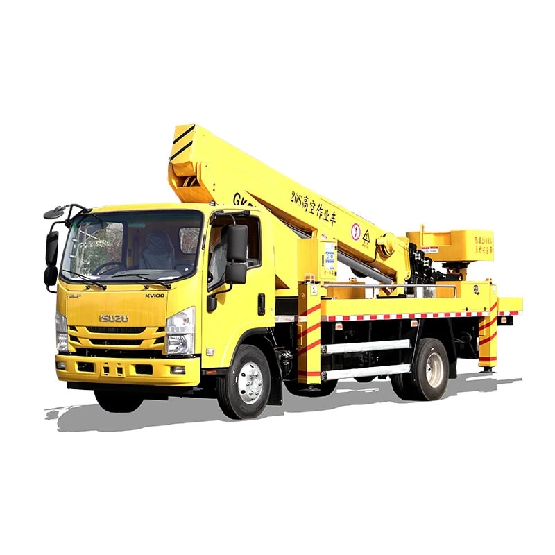 ISUZU new or used 4*2  26 meters aerial work truck Thumbnail
