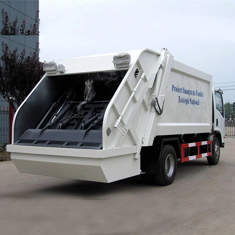 Hot ISUZU ELF 8CBM 4x2 Rear Loader Garbage Disposal Truck
Oblique Back Plot 
