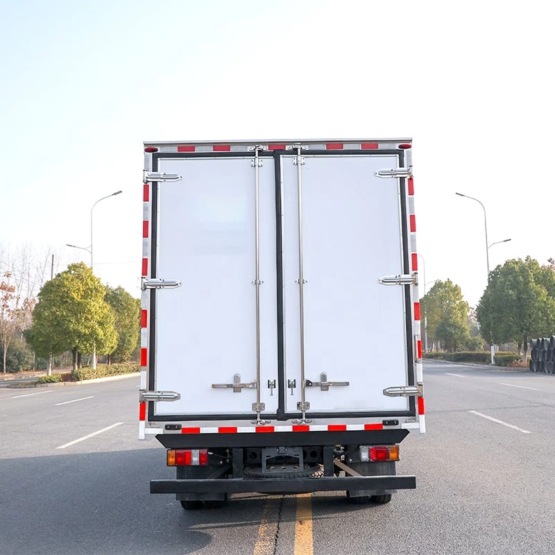 Brand new 18m3 Isuzu right hand drive refrigerator truck Back Image