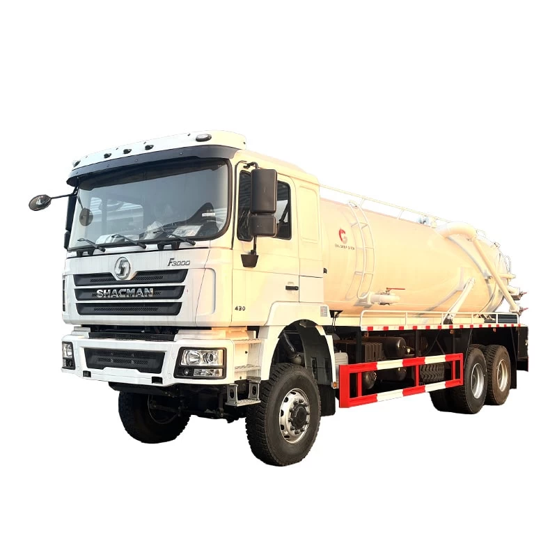Shacman 6x4 20CBM Sewage Suction Truck  Fecal Septic Suction Thumbnail
