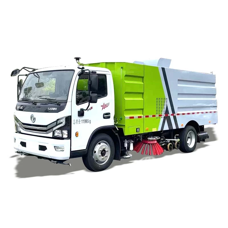 DongFeng Road Washing and Sweeping Vehicle Vacuum Truck thumbnail