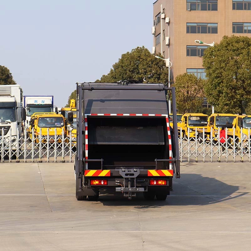 DongFeng 14m3 4x2 Garbage Compactor Truck Back Image