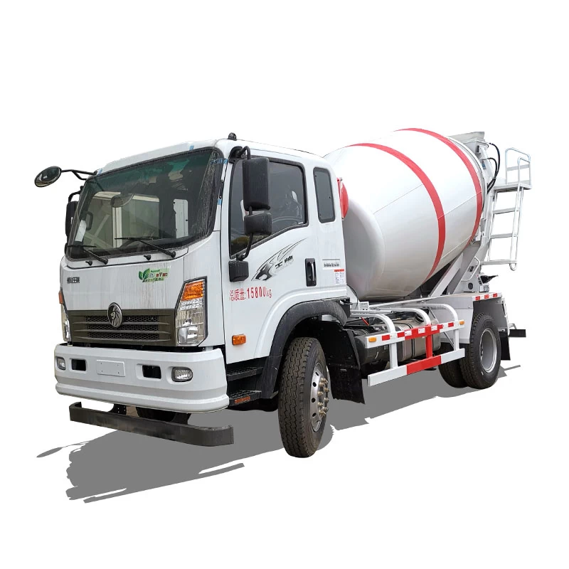 HOWO 4*2 4m3 construction machinery cement mixer truck Thumbnail 