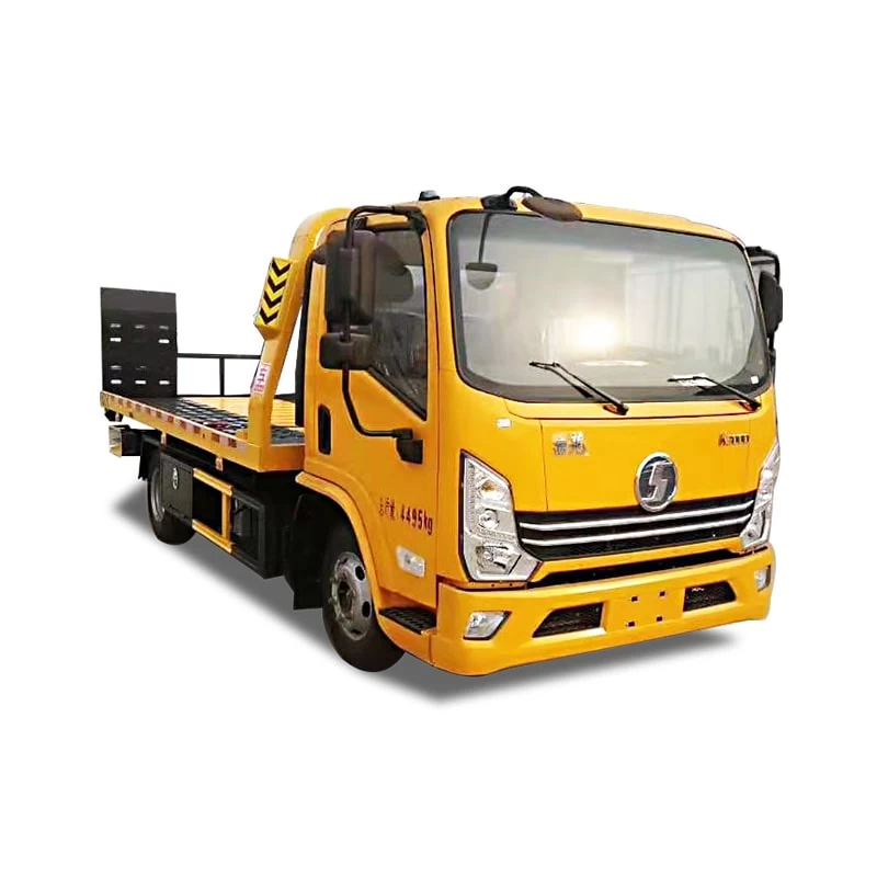 Shacman 4Ton Road Wrecker Towing Truck With Crane Thumbnail