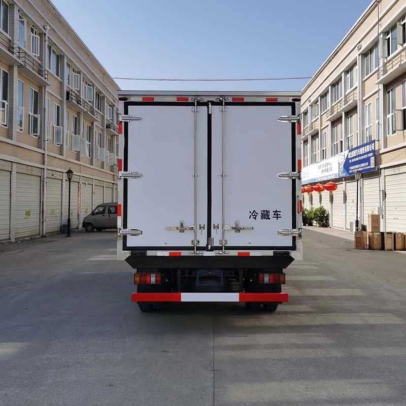 JMC 4x2 refrigerated box 16m3 small refrigerated trucks Back Image