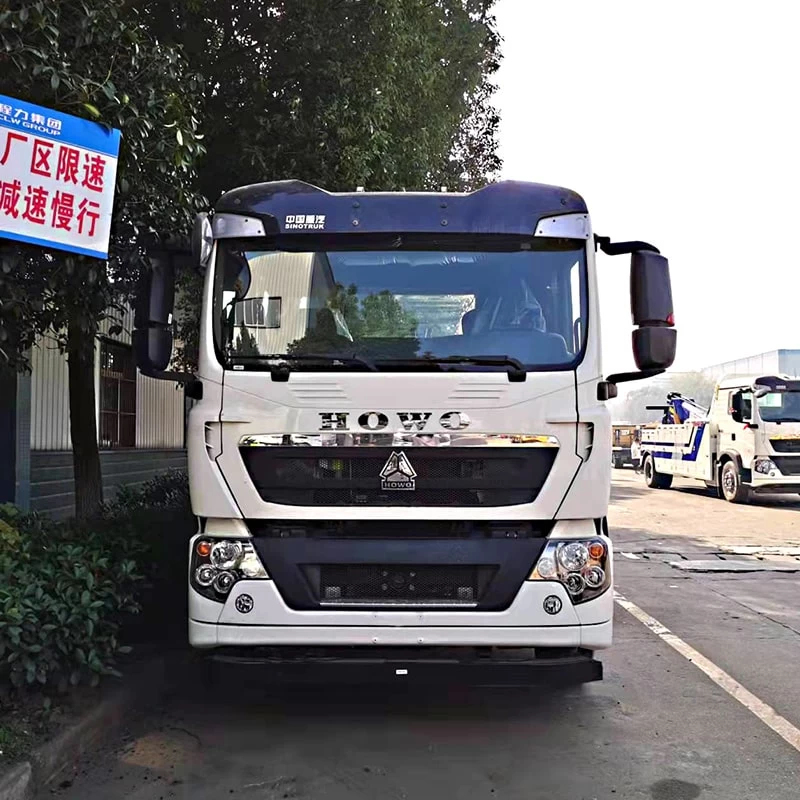 Howo Wrecker Towing Truck 20Ton 30Ton Hydraulic Truck Front View
