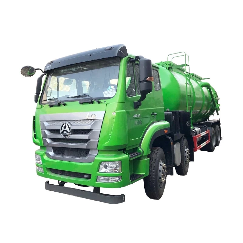 Factory Sinotruk 8x4 20000L Sewage Vacuum Suction Truck Thumbnail

