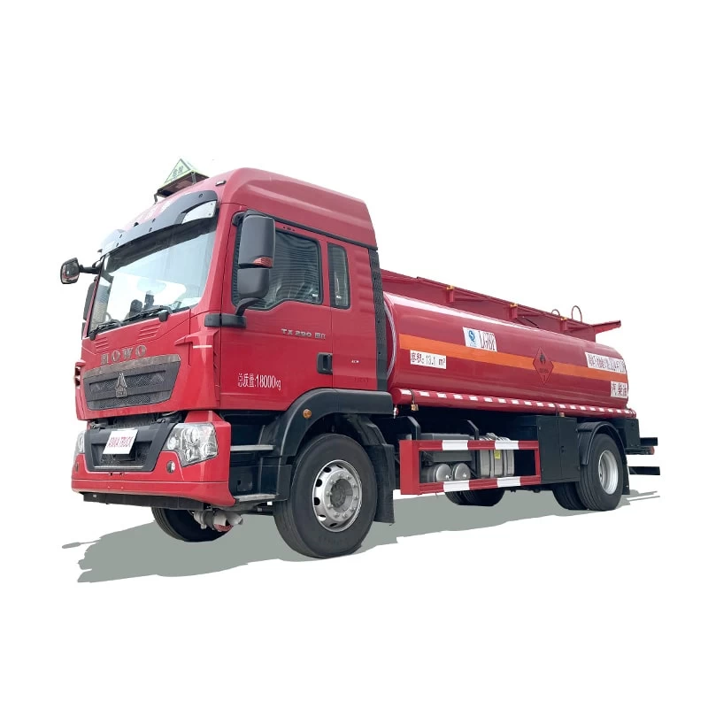 HOWO 4*2 iron oil diesel fuel bowser for sale Thumbnail
