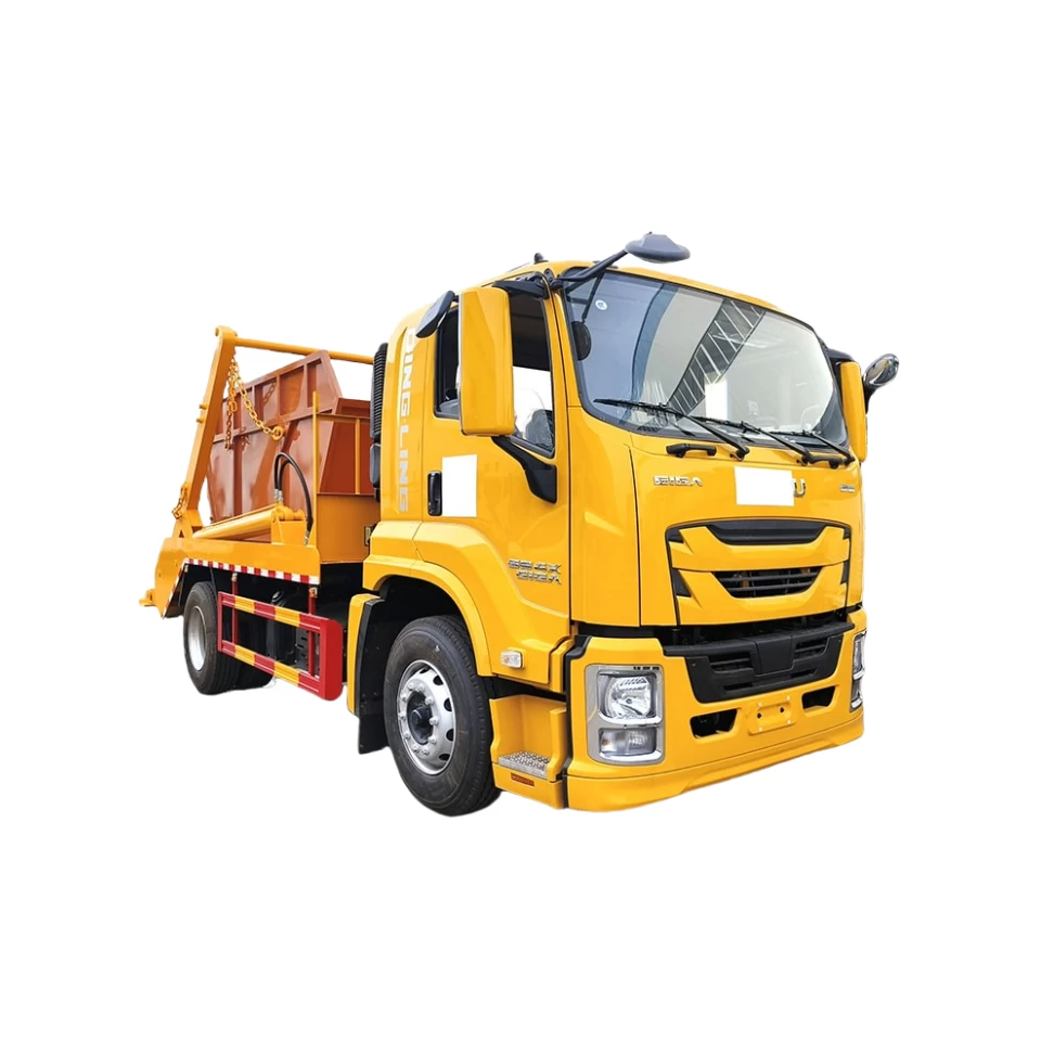 ISUZU GIGA 12CBM Hydraulic Swing Arm Light Garbage Truck Thumbnail
