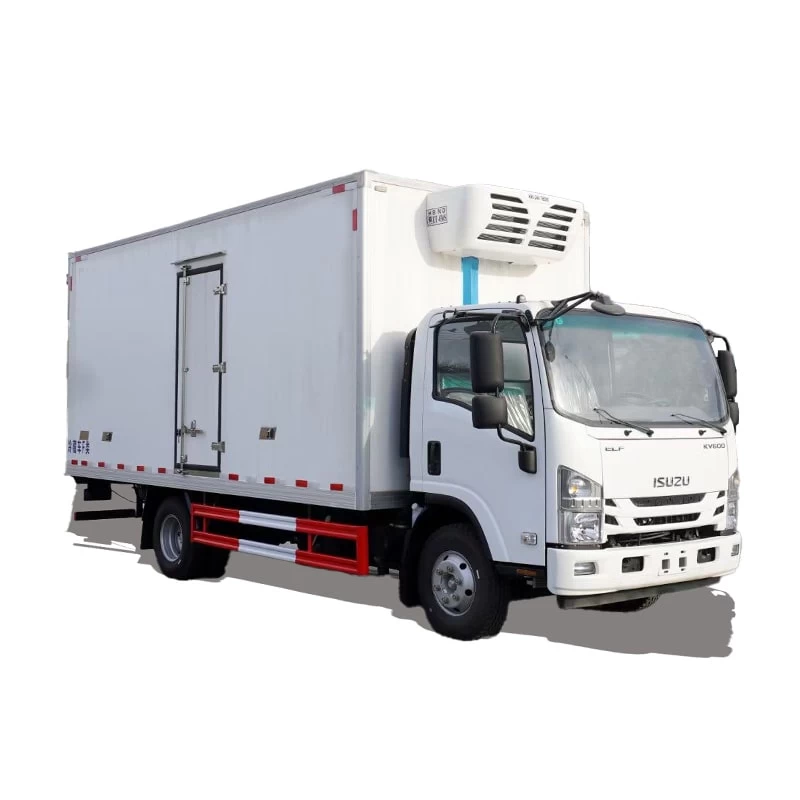 JAC 18m3 small mini meet vegetable refrigerated trucks Thumbnail