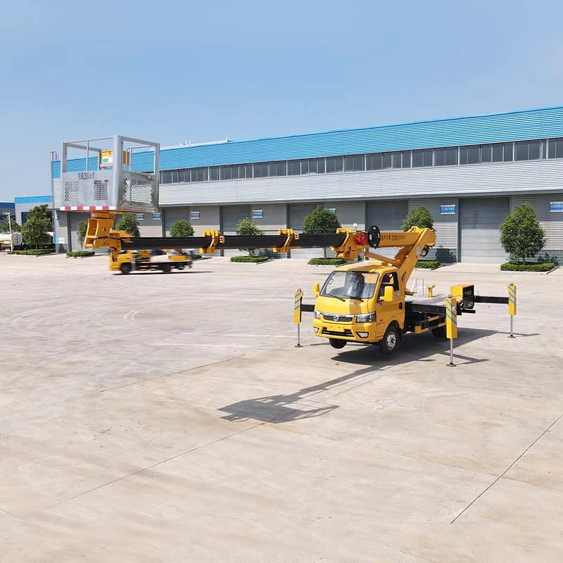 DongFeng 4x2 25m Aerial Working Platform truck Oblique Front View