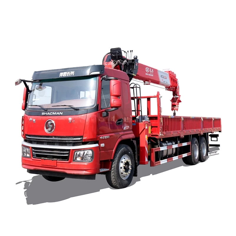SHACMAN 21 meter telescopic boom truck mounted crane Thumbnail 