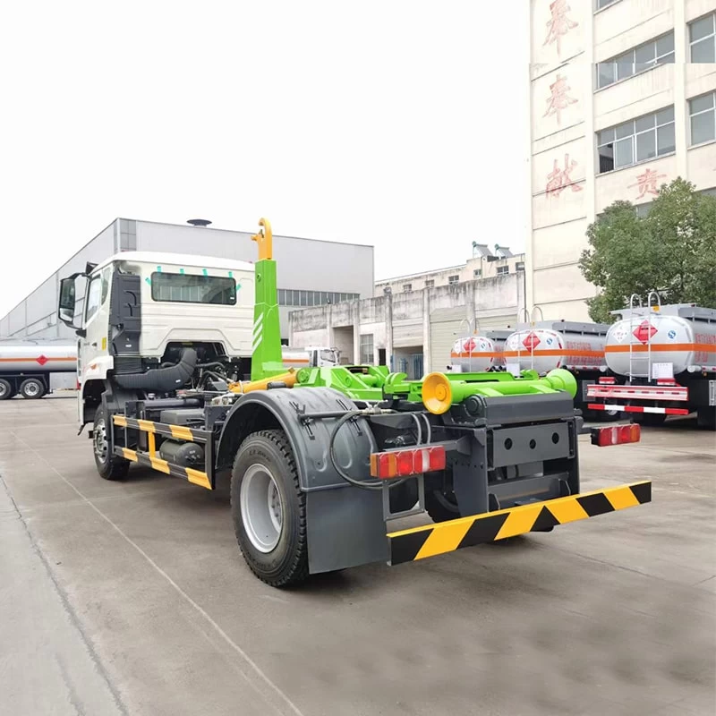 Howo 18 Ton Hook Lift Waste Collecting Garbage Truck Price
Oblique Back Plot