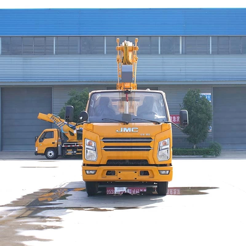 JMC 13m bucket truck aerial work platform truck Front View