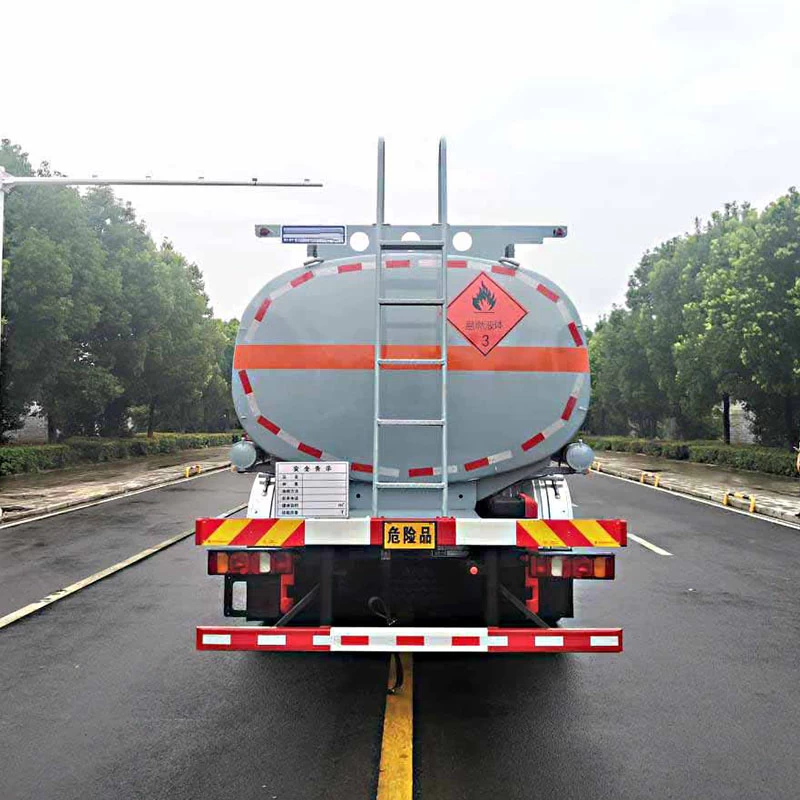 Sinotruk 18m3 kerosene flammable liquid transport truck Back Image