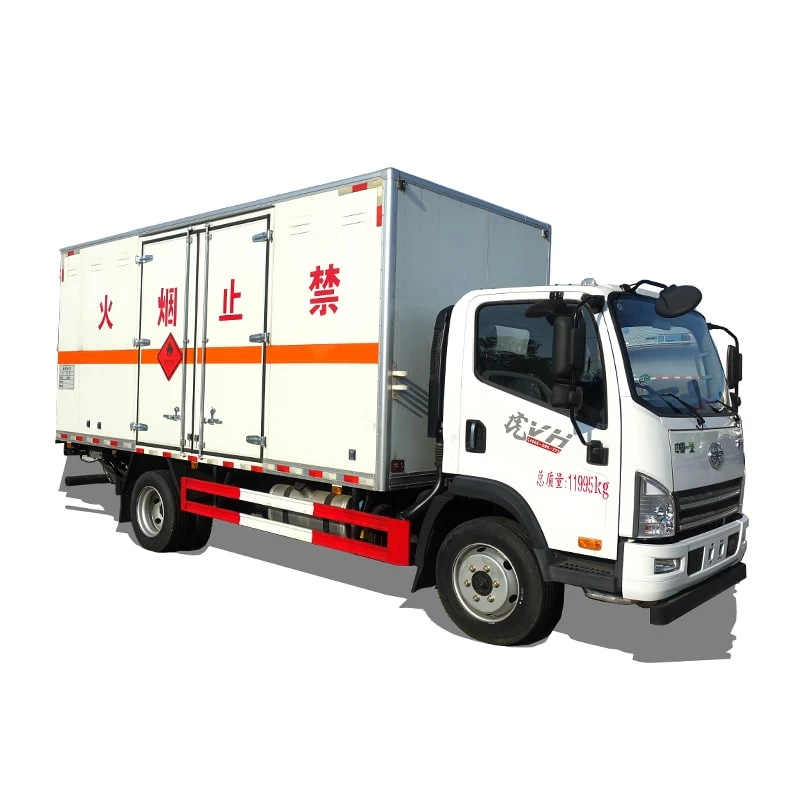 FAW firecracker transport truck explosive transport vehicle Thumbnail
