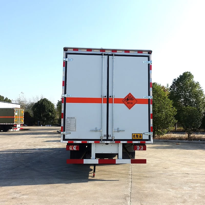 JAC 4*2  blasting equipment van cargo truck for sale Back Image
