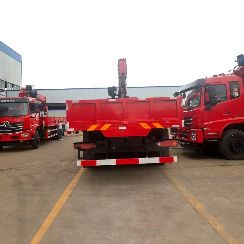 Shacman 8x4 10 Ton 14 Ton Truck Mounted Cranefor Sale Back Image
