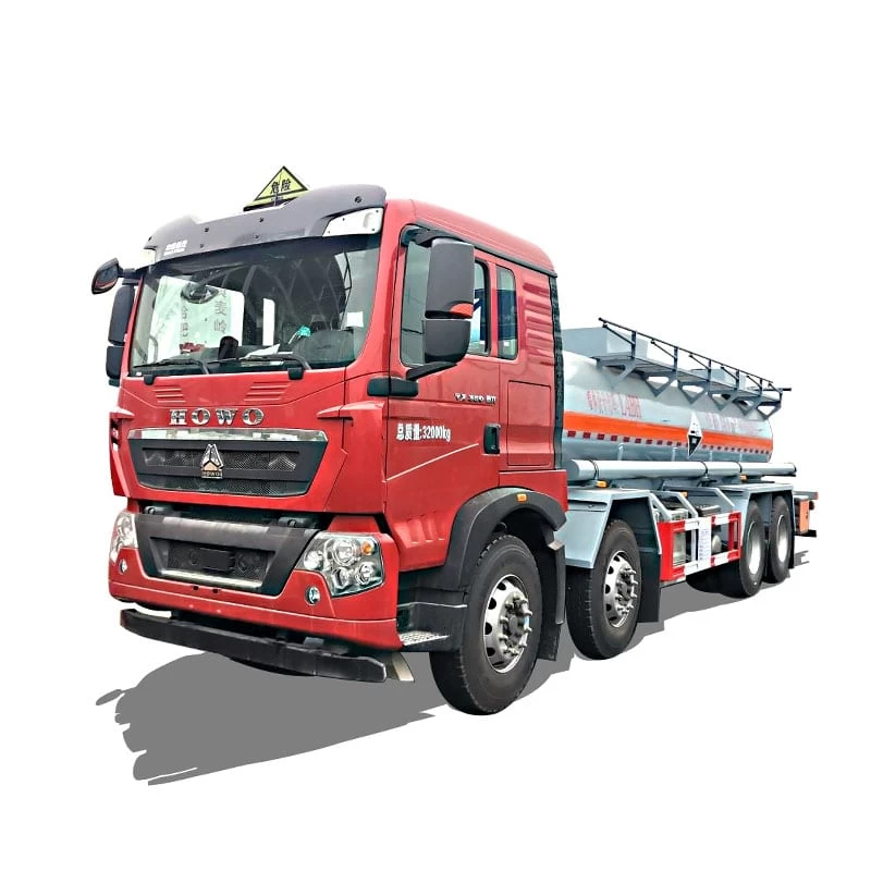 HOWO 8*4 10m3 vitriol corrosive transporte liquid truck Thumbnail