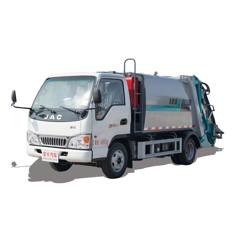 JAC 5cbm euro 2 3 4 5 compressed garbage truck thumbnail 