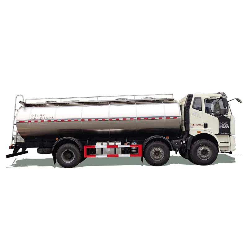 FAW 3 axles 6*4 19.5m3 edible water milk tank truck Thumbnail