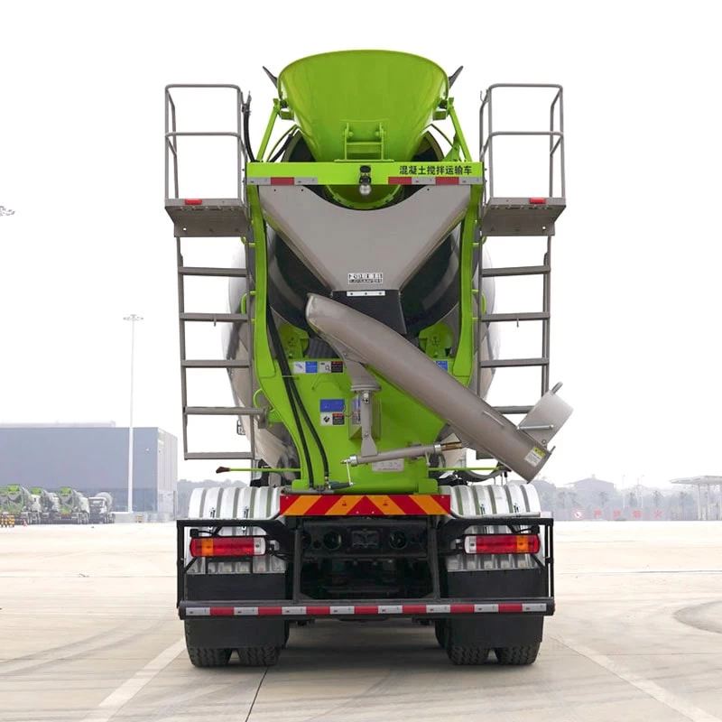 FAW top ranking 8*4 10 m3 cement mixer pump truck Back Image
