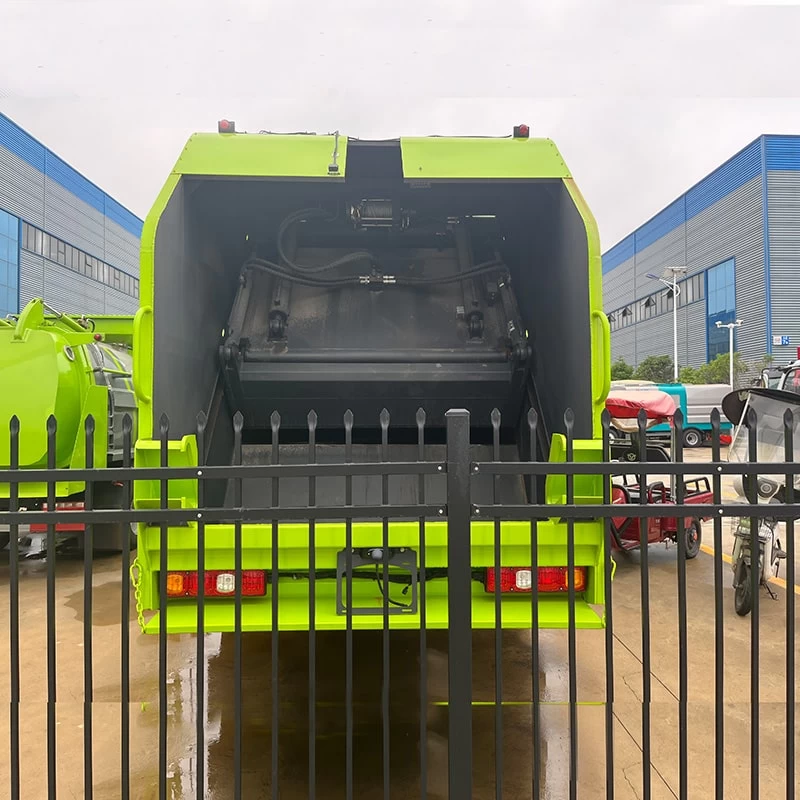 SHACMAN 14CBM 4 x2 Rubbish Conpressing Truck for Sale Back Image
