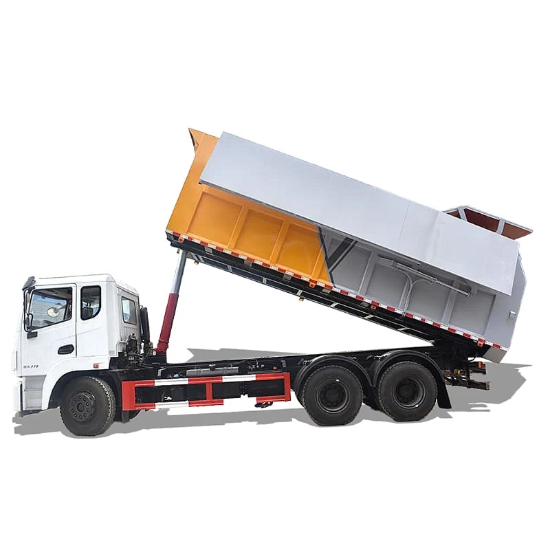 Dongfeng 6*4 docking refuse collector garbage truck Thumbnail
 