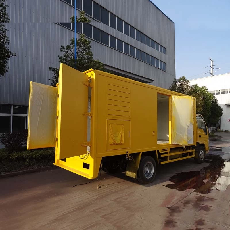 Isuzu 300kw energy storage emergency power bank generator Oblique Back Plot