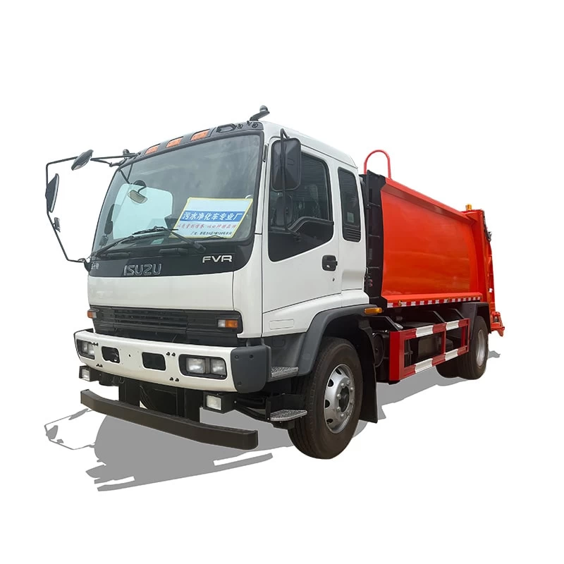 Japan Brand 12 CBM Garbage Compactor Truck for Sale Thumbnail
