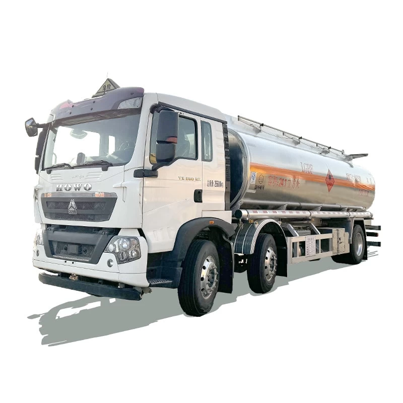 HOWO 25000 liters aluminum alloy oil fuel diesel delivery truck Thumbnail
 