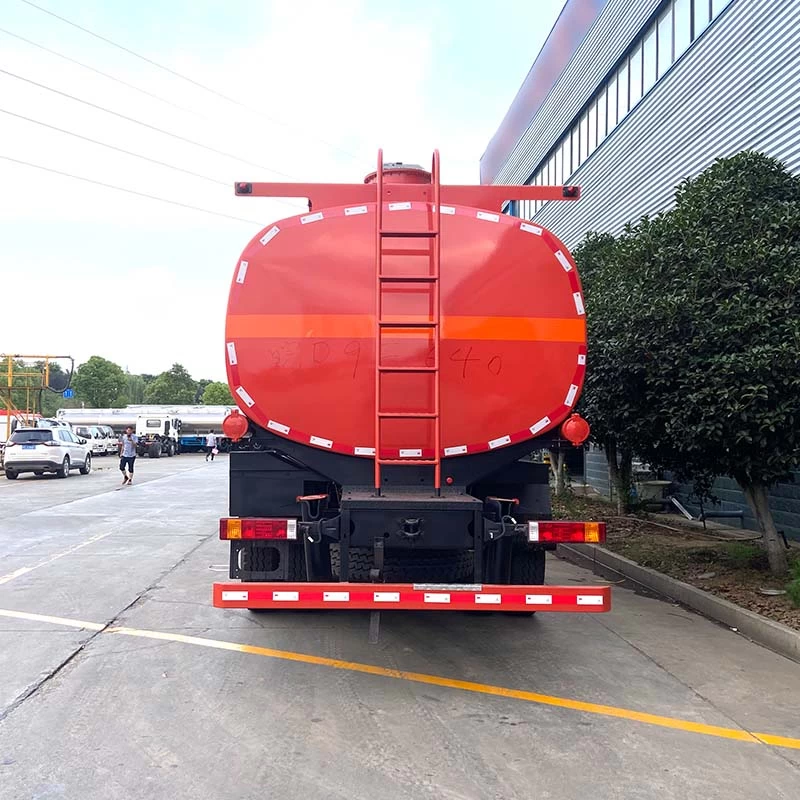 Shacman 25m3 Fuel Delivery Truck 6x4 Oil Tank Truck Back Image