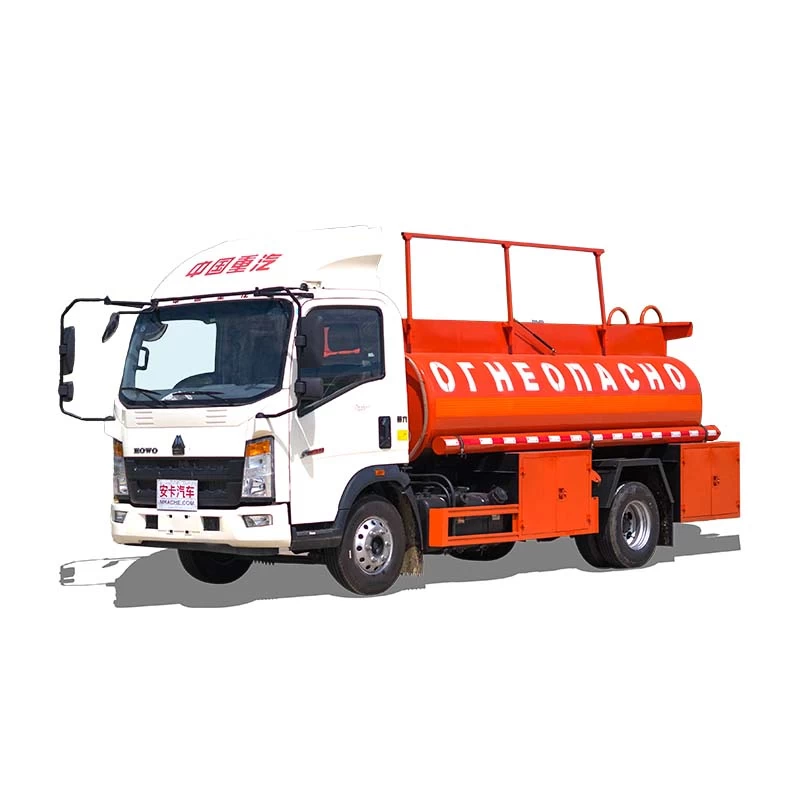 Howo 5CBM Mobile Refueling Tank Truck Thumbnail
