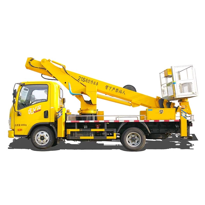 FAW 21m bucket truck aerial working platform Thumbnail 