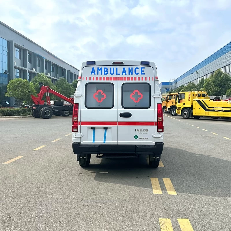 Iveco Monitoring ambulance Back Image