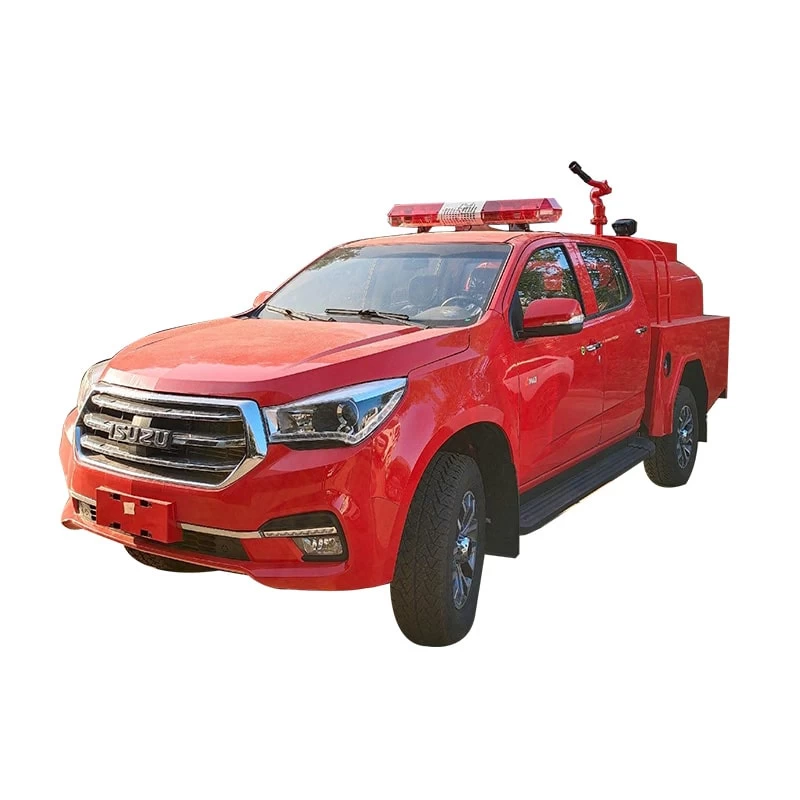 ISUZU 4 Wheels Pickup Fire Fighting Rescue Truck Thumbnail
