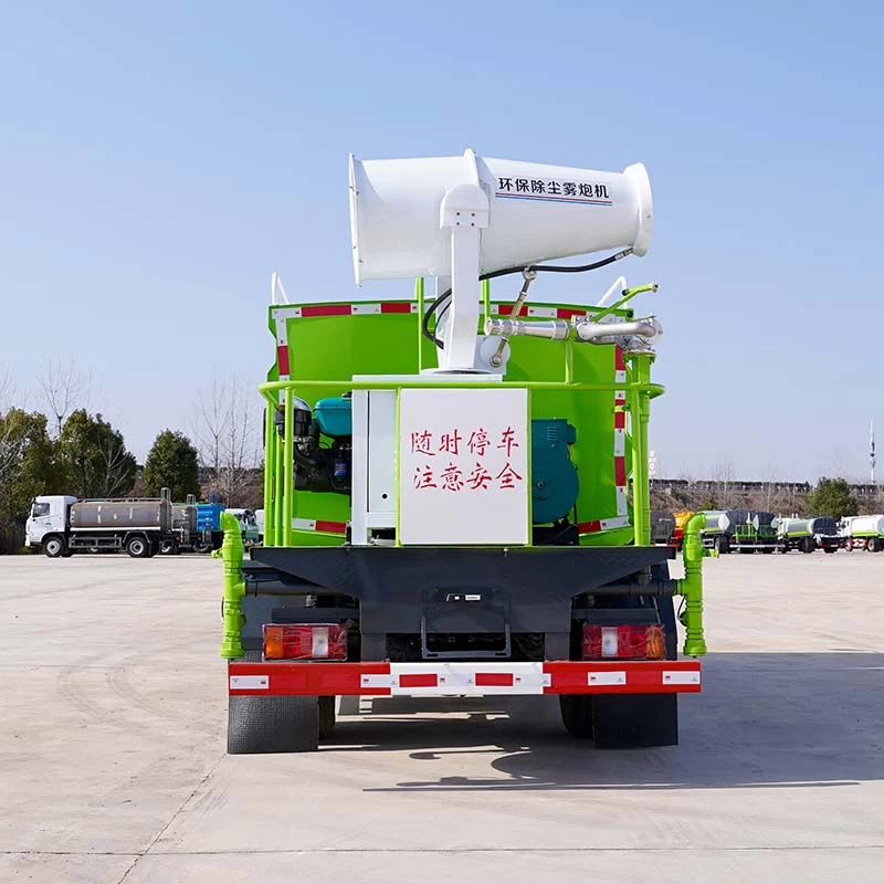 HOWO 5000 Liter 4x2 Water Tank Truck With Bowser Back Image
