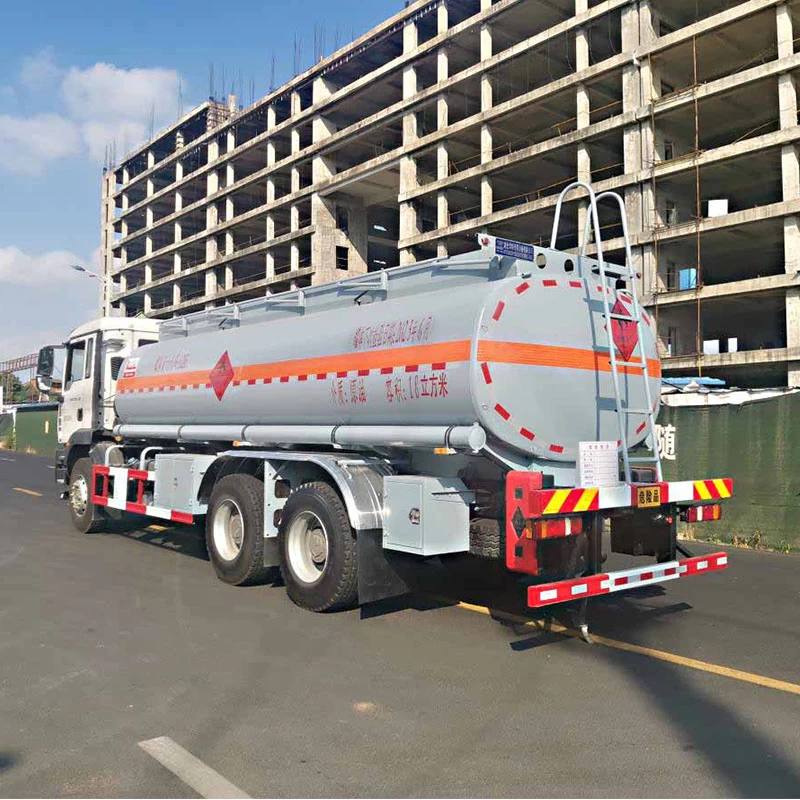 Sinotruk 18m3 kerosene flammable liquid transport truck Oblique Back Plot